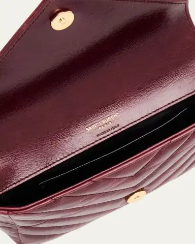 Saint Laurent College Mini YSL Quilted Top Handle Bag | Thumbnail 7 Saint Laurent College Mini YSL Quilted Top Handle Bag | Thumbnail 7