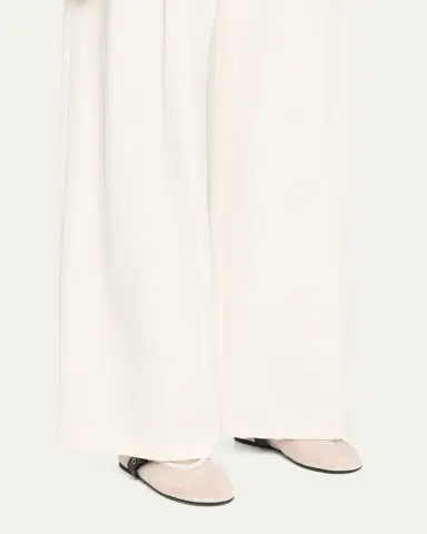 Miu Miu Mesh Buckle Mary-Jane Ballerina Flats | Thumbnail 2