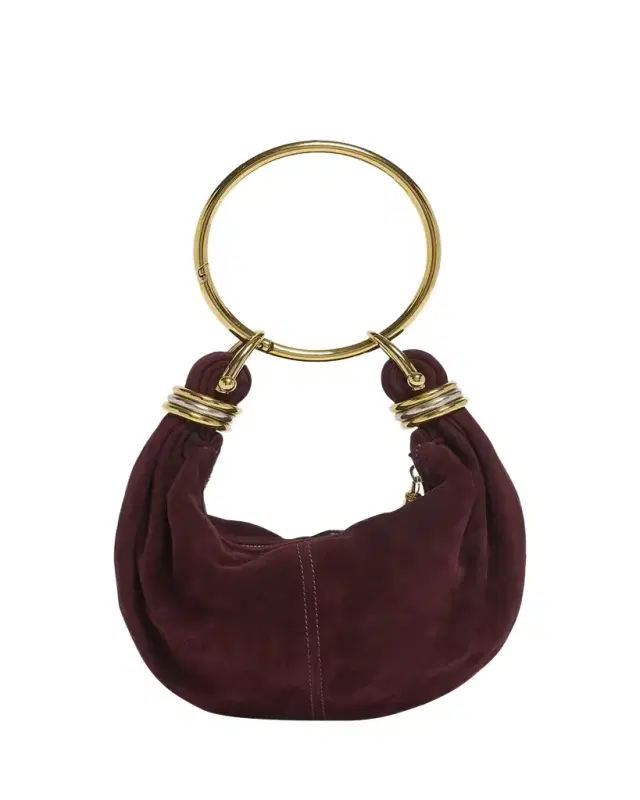 Bracelet Hobo Bag in Suede