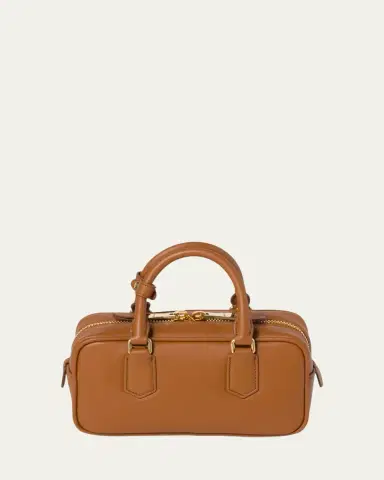 Miu Miu Zip Calf Leather Top-Handle Bag | Thumbnail 2 Miu Miu Zip Calf Leather Top-Handle Bag | Thumbnail 2