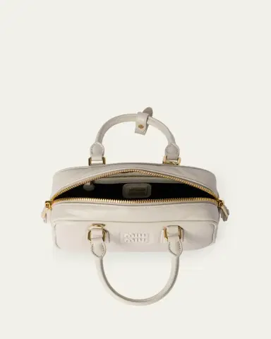 Miu Miu Zip Calf Leather Top-Handle Bag | Thumbnail 5 Miu Miu Zip Calf Leather Top-Handle Bag | Thumbnail 5