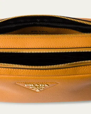 Prada Daino Soft Leather Camera Crossbody Bag | Thumbnail 3 Prada Daino Soft Leather Camera Crossbody Bag | Thumbnail 3