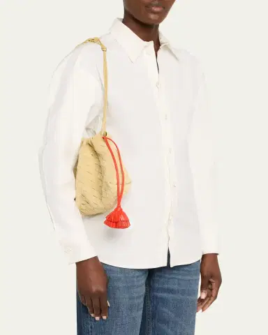 Bottega Veneta Soiree Dustbag Suede Pouch Bag | Thumbnail 2 Bottega Veneta Soiree Dustbag Suede Pouch Bag | Thumbnail 2