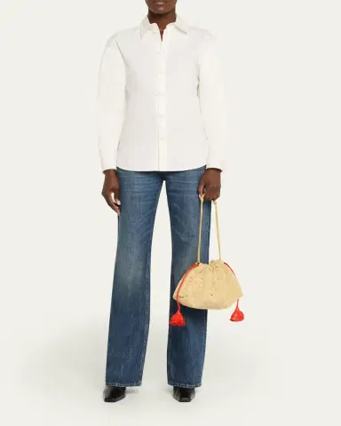Bottega Veneta Soiree Dustbag Suede Pouch Bag | Thumbnail 5 Bottega Veneta Soiree Dustbag Suede Pouch Bag | Thumbnail 5