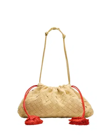 Bottega Veneta Soiree Dustbag Suede Pouch Bag | Thumbnail 1 Bottega Veneta Soiree Dustbag Suede Pouch Bag | Thumbnail 1