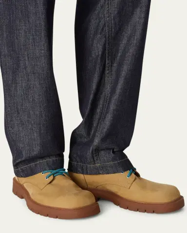 Bottega Veneta Men's Haddock Nubuck Leather Ankle Boots | Thumbnail 2