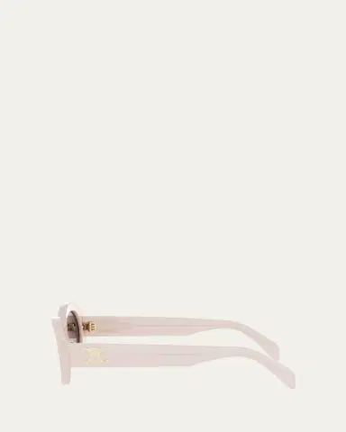 CELINE Triomphe Acetate Oval Sunglasses | Thumbnail 13 CELINE Triomphe Acetate Oval Sunglasses | Thumbnail 13