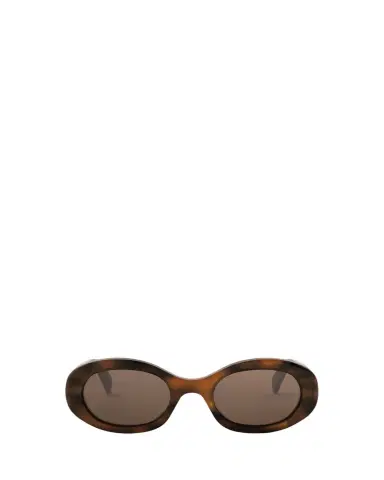 CELINE Triomphe Acetate Oval Sunglasses | Thumbnail 1 CELINE Triomphe Acetate Oval Sunglasses | Thumbnail 1