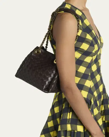 Bottega Veneta Small Parachute Leather Shoulder Bag | Thumbnail 2