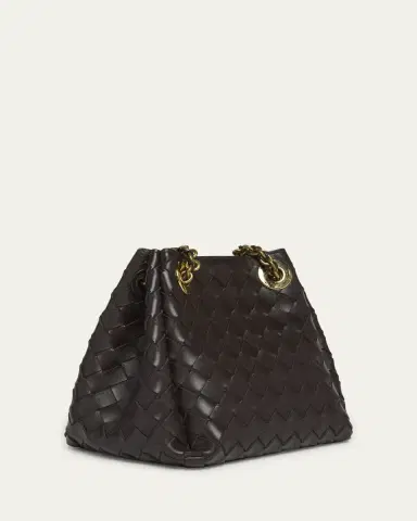 Bottega Veneta Small Parachute Leather Shoulder Bag | Thumbnail 3