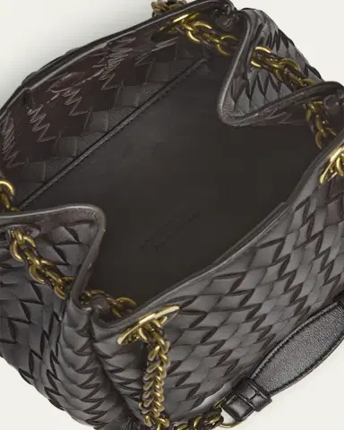 Bottega Veneta Small Parachute Leather Shoulder Bag | Thumbnail 4