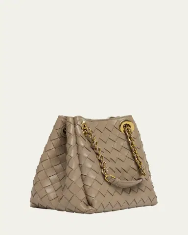 Bottega Veneta Small Parachute Leather Shoulder Bag | Thumbnail 7