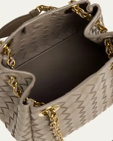 Bottega Veneta Small Parachute Leather Shoulder Bag | Thumbnail 8