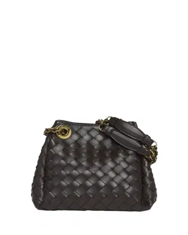 Bottega Veneta Small Parachute Leather Shoulder Bag | Thumbnail 1