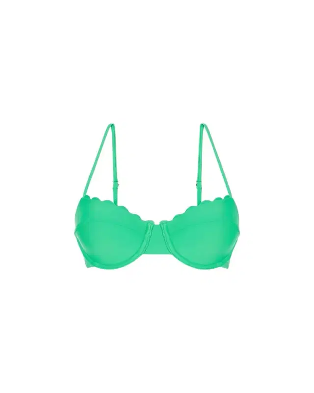 Ramy Brook Leyla Scallop Bikini Top