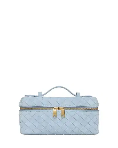 Bottega Veneta Bang Bang Vanity Intrecciato Suede Crossbody Bag | Thumbnail 1 Bottega Veneta Bang Bang Vanity Intrecciato Suede Crossbody Bag | Thumbnail 1