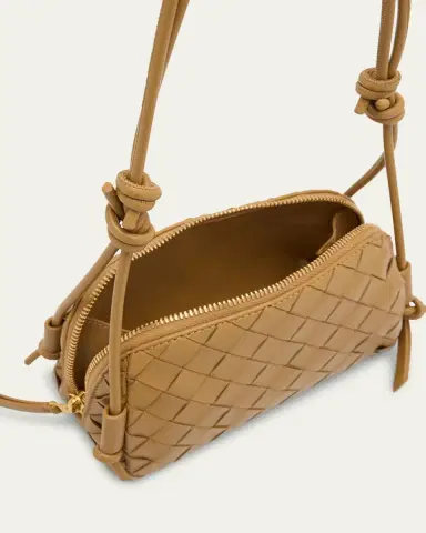 Bottega Veneta Zip Leather Pouch Shoulder Bag | Thumbnail 4