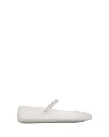 Jimmy Choo The Jelly Glitter Crystal-Strap Ballerina Flats | Thumbnail 1