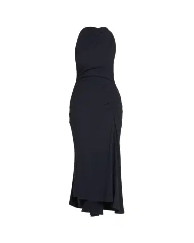 A.L.C. Inez Draped High-Neck Dress | Thumbnail 1