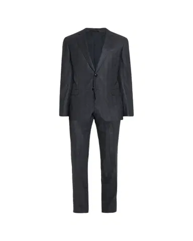 Giorgio Armani Men's Blurred Plaid G Line Two-Piece Suit | Thumbnail 1 Giorgio Armani Men's Blurred Plaid G Line Two-Piece Suit | Thumbnail 1