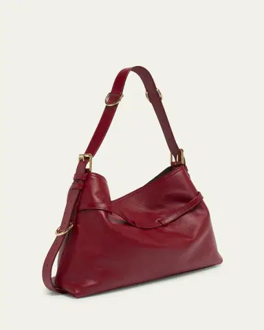 Givenchy Voyou Medium Shoulder Bag in Shiny Leather | Thumbnail 2 Givenchy Voyou Medium Shoulder Bag in Shiny Leather | Thumbnail 2