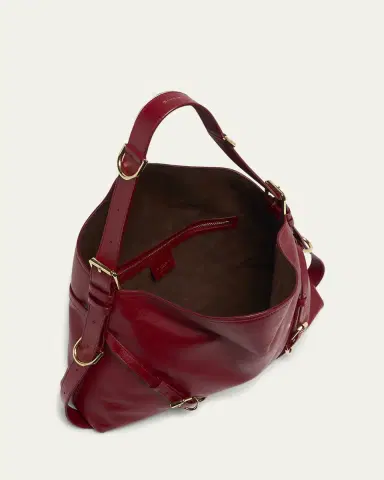 Givenchy Voyou Medium Shoulder Bag in Shiny Leather | Thumbnail 3 Givenchy Voyou Medium Shoulder Bag in Shiny Leather | Thumbnail 3