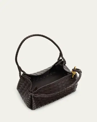 Bottega Veneta Parachute Medium Nappa Leather Shoulder Bag | Thumbnail 4