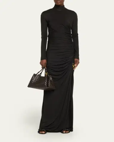 Bottega Veneta Parachute Medium Nappa Leather Shoulder Bag | Thumbnail 5