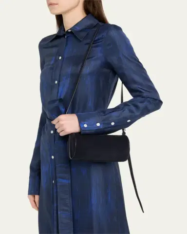 Proenza Schouler Medium Silo Suede Crossbody Bag | Thumbnail 2 Proenza Schouler Medium Silo Suede Crossbody Bag | Thumbnail 2