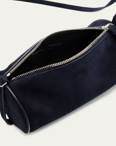 Proenza Schouler Medium Silo Suede Crossbody Bag | Thumbnail 4 Proenza Schouler Medium Silo Suede Crossbody Bag | Thumbnail 4
