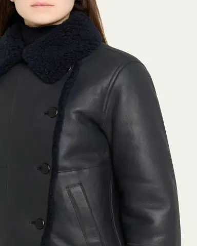 Akris Arno Lamb Shearling Jacket | Thumbnail 5 Akris Arno Lamb Shearling Jacket | Thumbnail 5