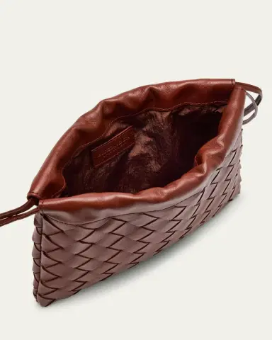 Bottega Veneta Small Leather Pouch Crossbody Bag | Thumbnail 6 Bottega Veneta Small Leather Pouch Crossbody Bag | Thumbnail 6