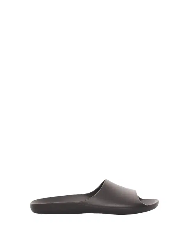THE ROW Ama Rubber Flat Slide Sandals