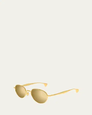 Bottega Veneta BV1396S Round Metal Sunglasses | Thumbnail 2 Bottega Veneta BV1396S Round Metal Sunglasses | Thumbnail 2