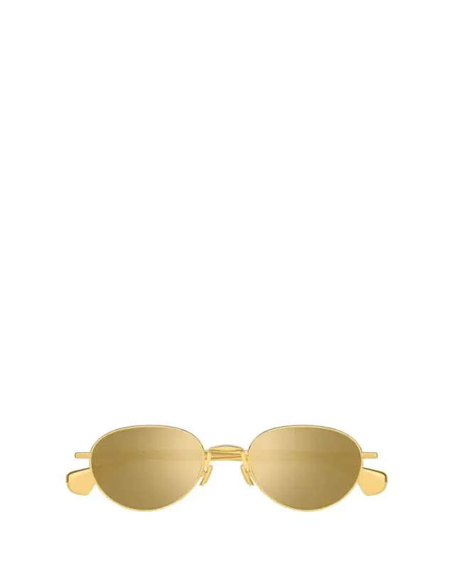 Bottega Veneta BV1396S Round Metal Sunglasses