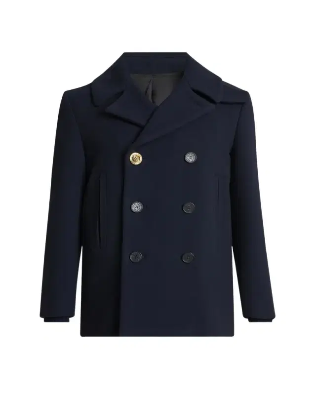 Men's Double-Face Wool Peacoat