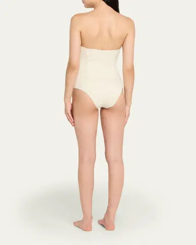 Simkhai Natalie Strapless One-Piece Swimsuit | Thumbnail 3 Simkhai Natalie Strapless One-Piece Swimsuit | Thumbnail 3