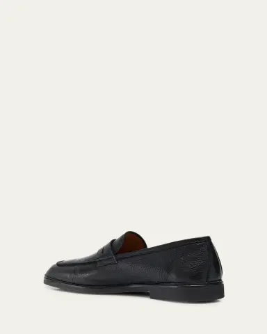 Bergdorf Goodman Men's Deerskin Flex-Sole Penny Loafers | Thumbnail 4