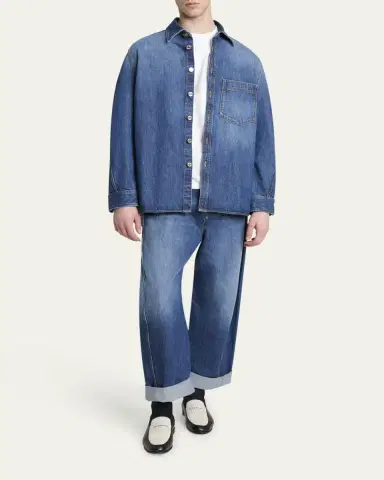 Givenchy Men's Denim Overshirt | Thumbnail 2 Givenchy Men's Denim Overshirt | Thumbnail 2