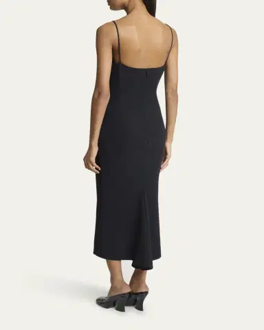 Givenchy Square-Neck Sleeveless Midi Dress | Thumbnail 3 Givenchy Square-Neck Sleeveless Midi Dress | Thumbnail 3