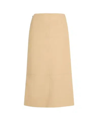 Brandon Maxwell Avery Side-Zip Midi Skirt | Thumbnail 1