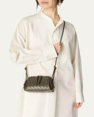 Bottega Veneta Zip Leather Pouch Shoulder Bag | Thumbnail 6
