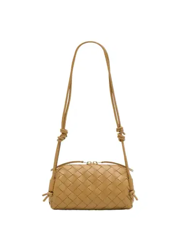 Bottega Veneta Zip Leather Pouch Shoulder Bag | Thumbnail 1