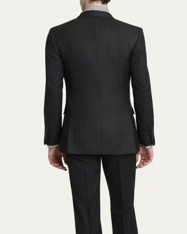 Givenchy Men's Double-Breasted Pinstripe Sport Coat | Thumbnail 3