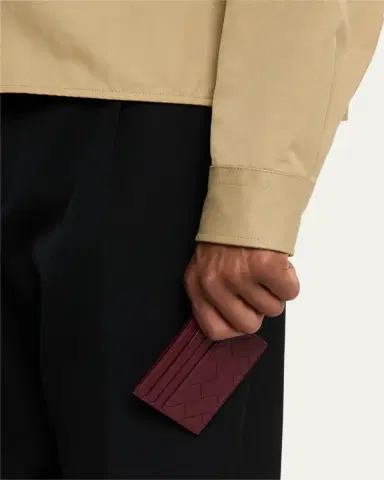 Bottega Veneta Intrecciato Credit Card Case | Thumbnail 8