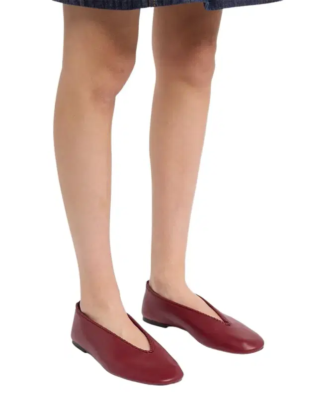 Bottega Veneta Lagoon Nappa Leather Ballerina Flats