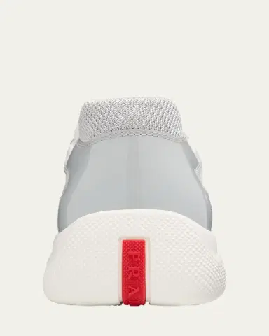 Prada Men's America's Cup Patent Leather Sneakers | Thumbnail 12 Prada Men's America's Cup Patent Leather Sneakers | Thumbnail 12