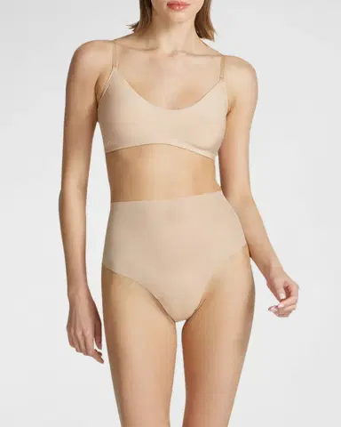 Commando Featherlight Control High-Rise Smoothing Thong | Thumbnail 2 Commando Featherlight Control High-Rise Smoothing Thong | Thumbnail 2