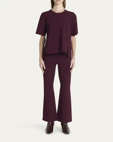 Stella McCartney Flared Knit Trousers | Thumbnail 2