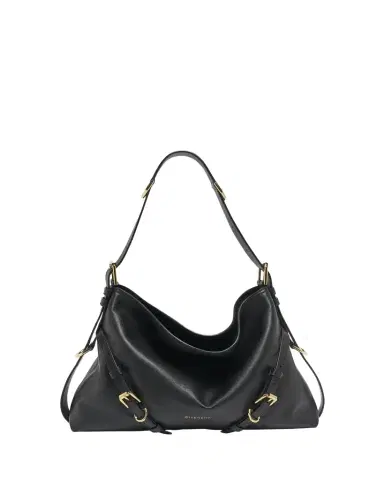 Givenchy Voyou Medium Shoulder Bag in Shiny Leather | Thumbnail 1 Givenchy Voyou Medium Shoulder Bag in Shiny Leather | Thumbnail 1